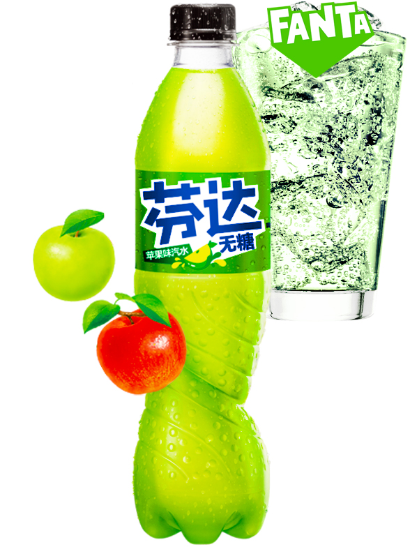 Fanta China De Manzana Ml Japonshop