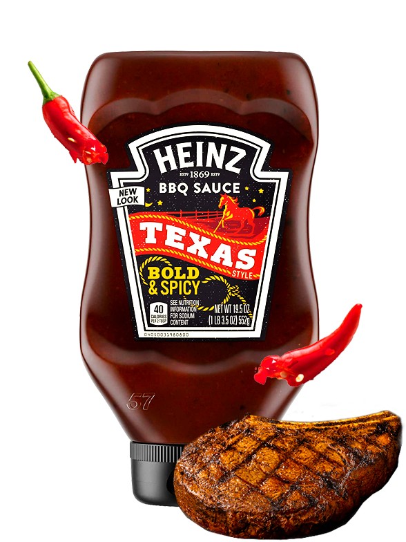 Salsa De Bbq Texas Style Bold Spicy Heinz Grs Japonshop