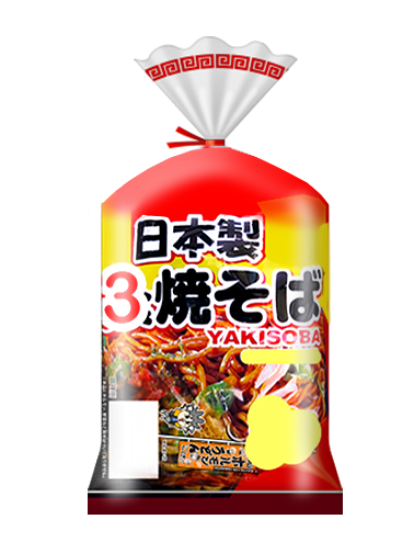 3 Raciones Fideos Yakisoba Gold Frescos | 510g.