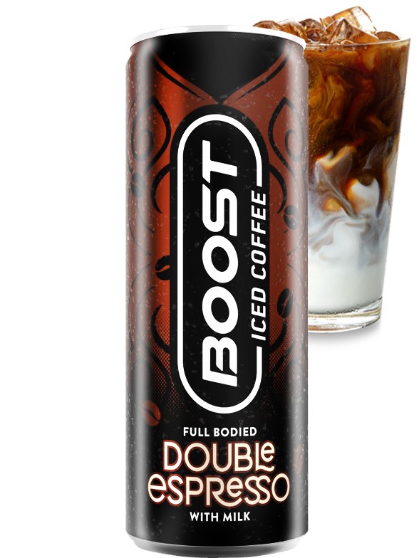 Double Espresso & Milk Boost | Iced Coffee 250 ml.