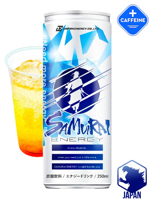 Bebida Energética Samurai Energy Triple Zero | Original 250 ml.