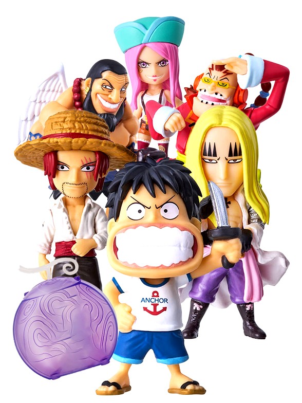 Gashapon One Piece Fruta del Diablo | 6 Diseños Aleatorios