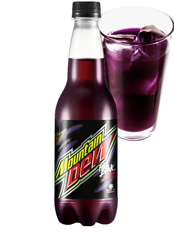 Refresco Mountain Dew Pitch Black 400 ml.