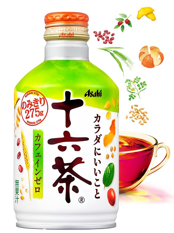 Té Japonés de 16 plantas Jurokucha | Asahi 275 ml.