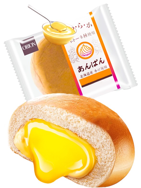 Brioche Tokyo Pan relleno de Crema | Anpan 90 grs.