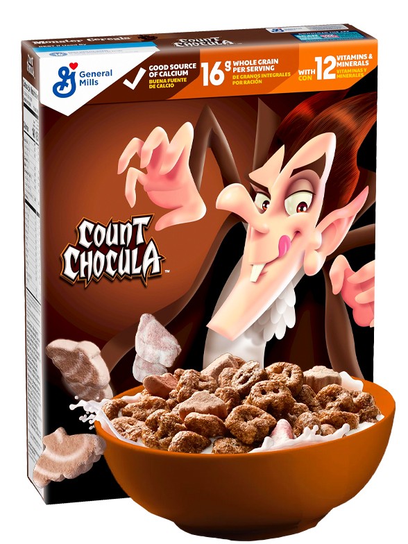 Cereales sabor a Chocolate con Marshmallows | Count Chocula 295 grs.