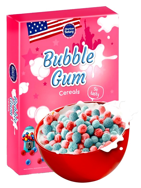 Cereales Sabor Chicle | American Bakery 180 grs.