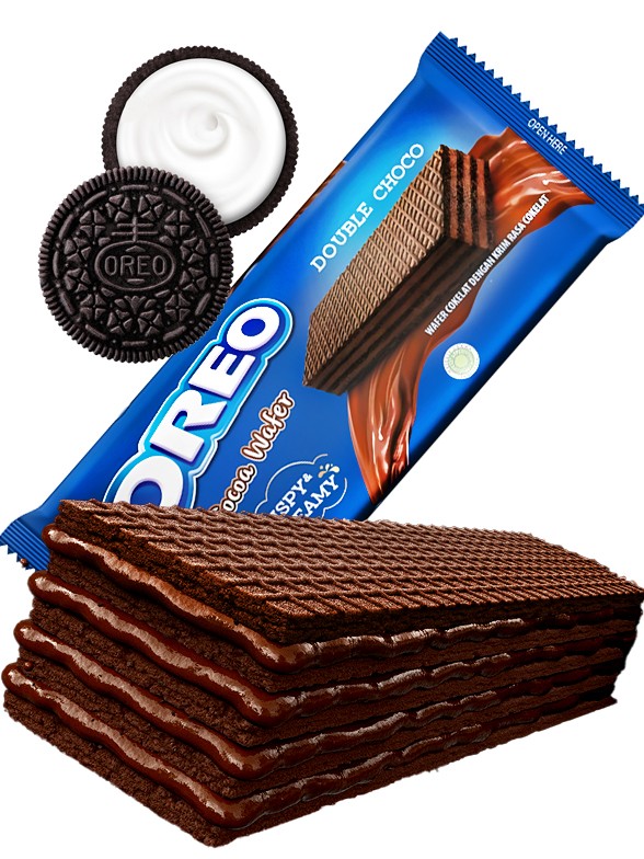 Barquillos Oreo Doble Choco 117 grs.