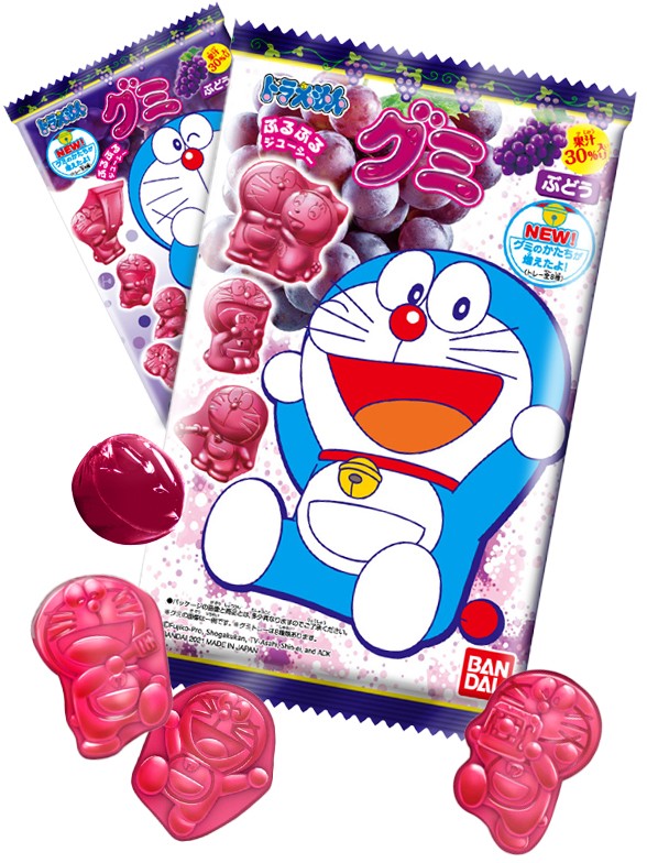Chuches Japonesas Doraemon | Formas Variadas Doraemon 13 grs.