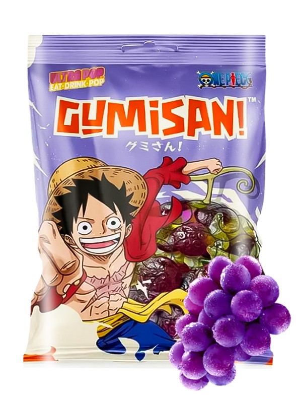 Chuches Fruta del Diablo Sabor Uva | One Piece 180 grs.