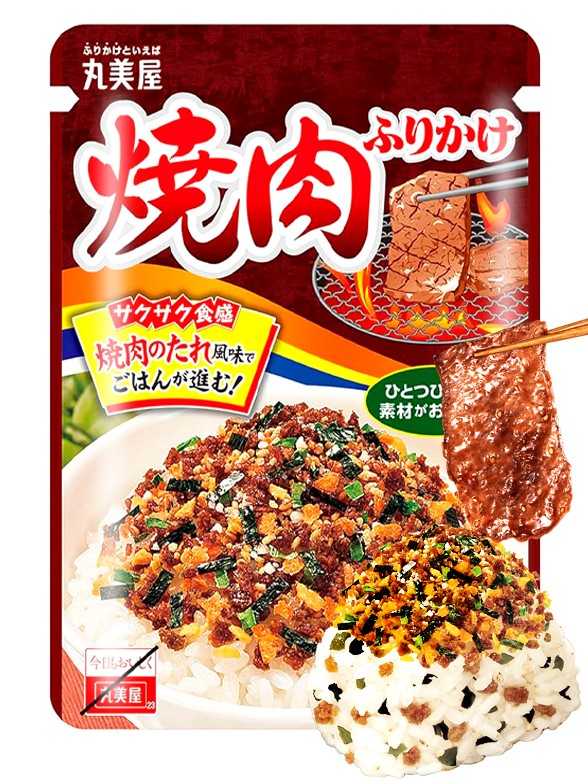 Condimento Bento Furikake Sabor a Salsa Yakiniku 25 grs.