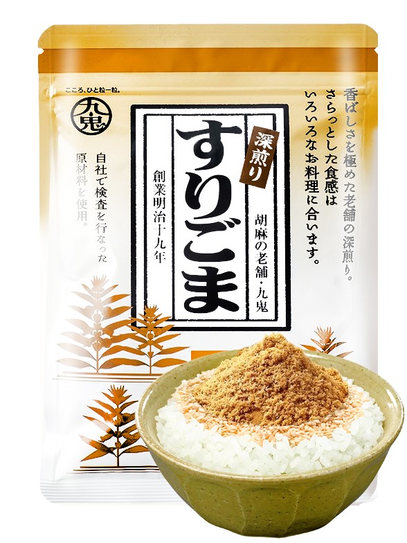 Semillas de Sésamo Blanco Japonés Tostado Molido 60 grs.