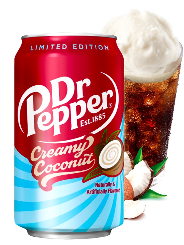 Dr. Pepper USA Creamy Coconut | Edit. Limitada