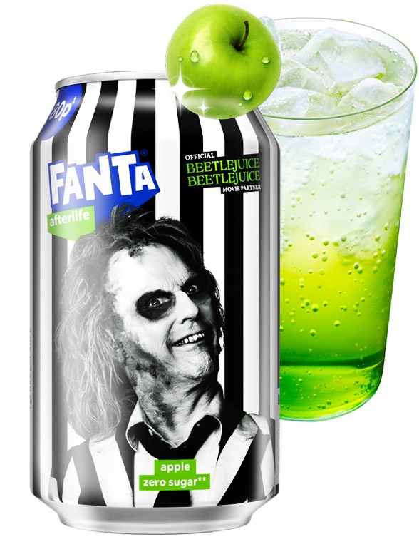 Fanta Afterlife ZERO de Manzana Encantada | 330 ml.