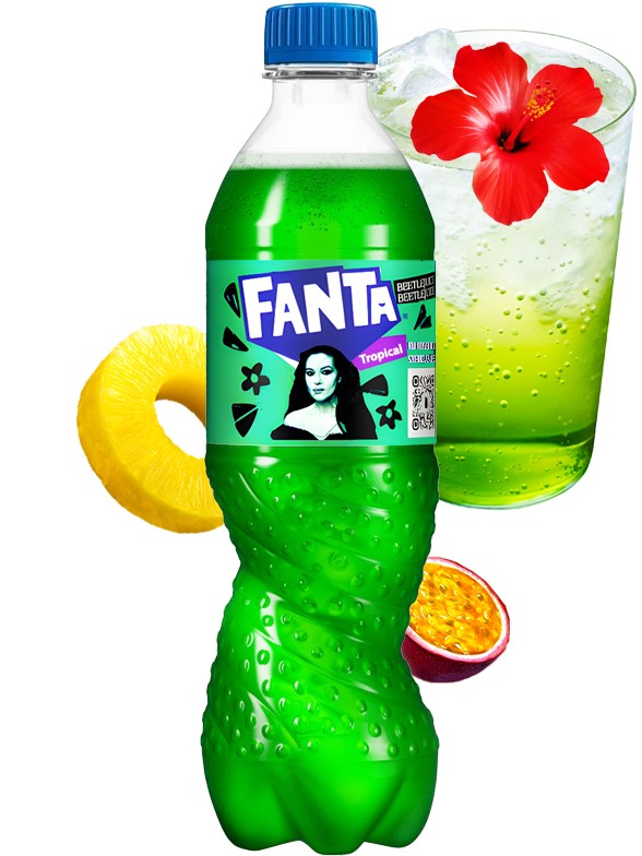 Fanta Tropical | Beetlejuice 500 ml.