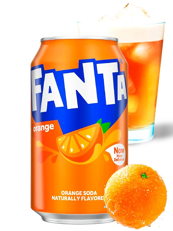 Fanta Naranja | USA 355 ml.