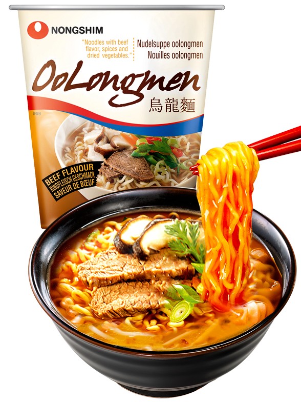 Fideos Ramen Coreanos Oolongmen de Ternera 75 grs.