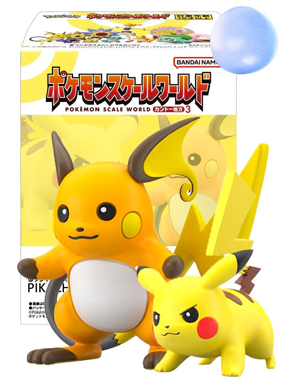 Figuras Pokemon Pikachu & Raichu | Bandai Namco