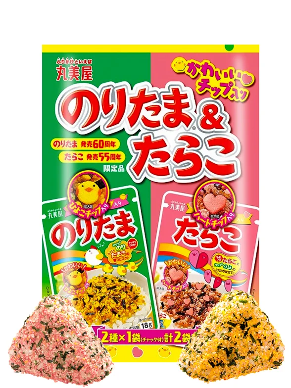 Condimento Bento Furikake Doble Noritama Y Tarako Special Anniversary 36 Grs Japonshop