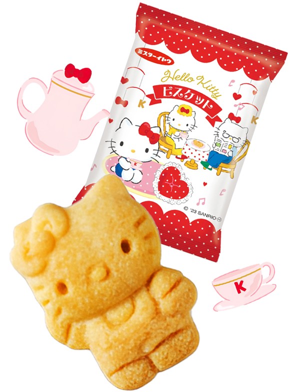 Galletitas de Hello Kitty & Family | Tea Time | Pocket 21 grs.