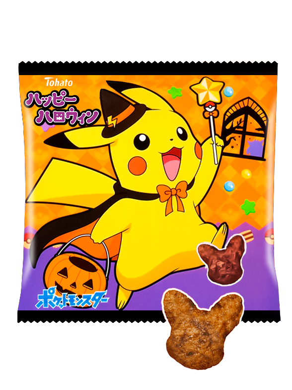 Snack Pokemon Sabor Chocolate | Ed. Halloween | Diseños Aleatorios | 15 grs.