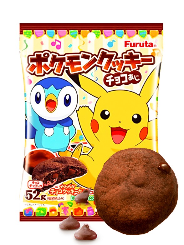 Galletas de Chocolate con Pepitas de Chocolate 52 grs. | Pokemon