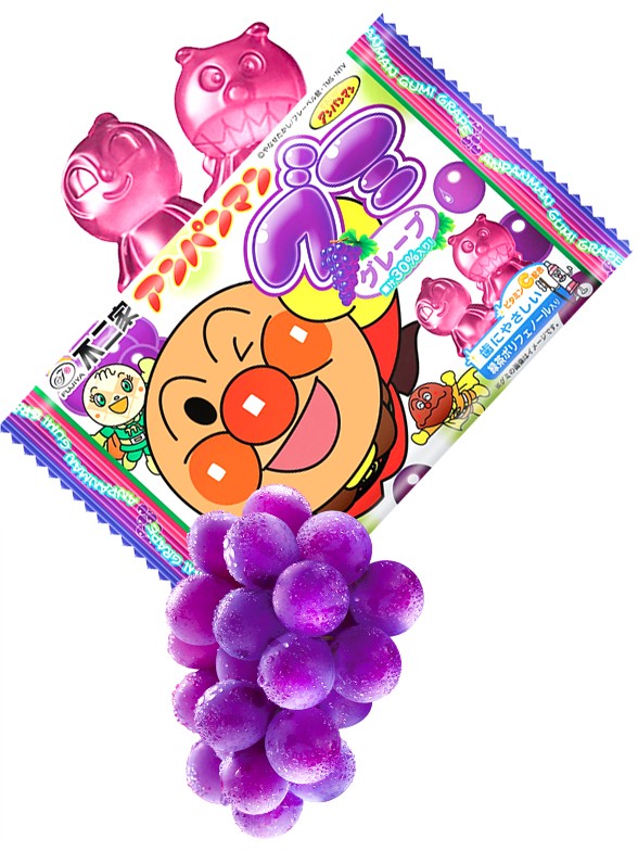 Chuches Japonesas de Frutas, Anpanman 50 grs.