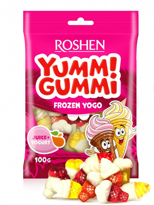 Chuches Variadas de Helado de Yogur de Frutas | 70 grs.