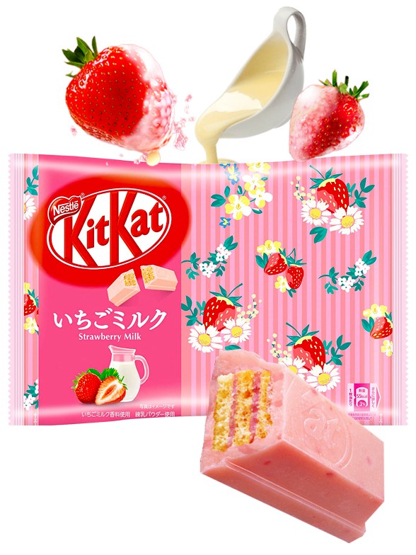 Mini Kit Kat Japonés de Fresa, Edi. Limitada, Unidad