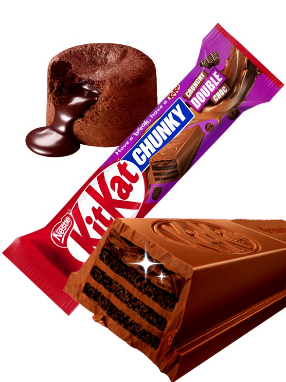 Gran Kit Kat Doble Chocolate Crujiente 42 grs.