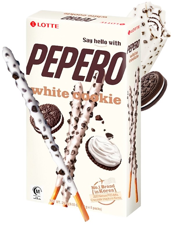 Pepero Lotte Cookies & Cream | 32 grs. | JaponShop