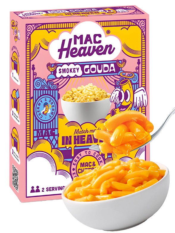 Mac & Cheese de 4 Quesos | 2 raciones | 184 grs.