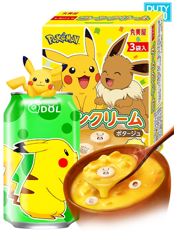 Menu Crema de Pokemon y Bebida | Outlet Go Tokyo