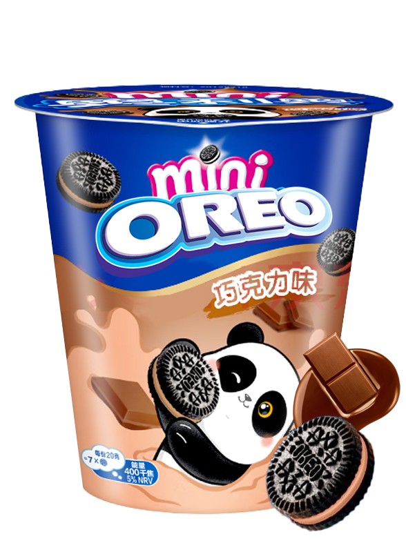 Mini Oreo Cup de Crema de Chocolate | Edición Panda 55 grs.