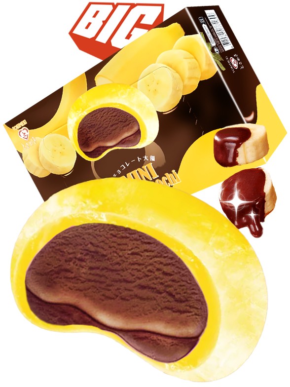 Mochis Choco Banana | Tokyo Choco Banana Style | Tokimeki 180g.