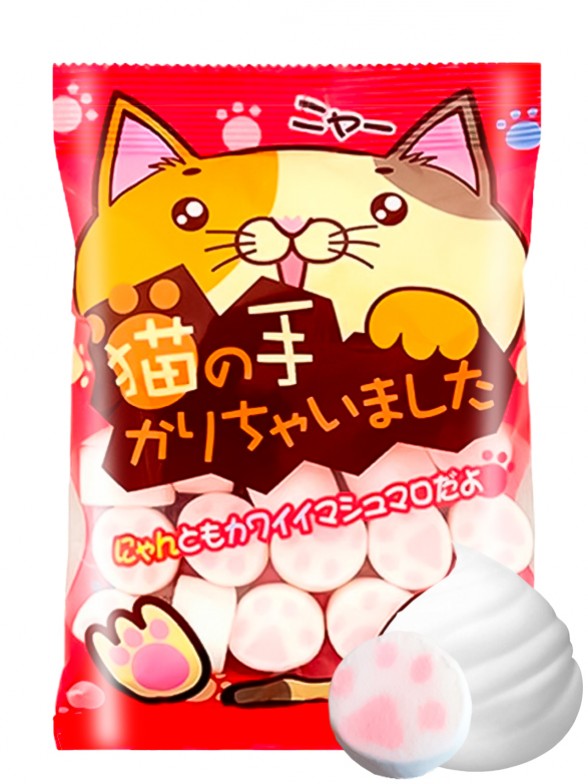 Nubes Marshmallow Neko No Te 80g.