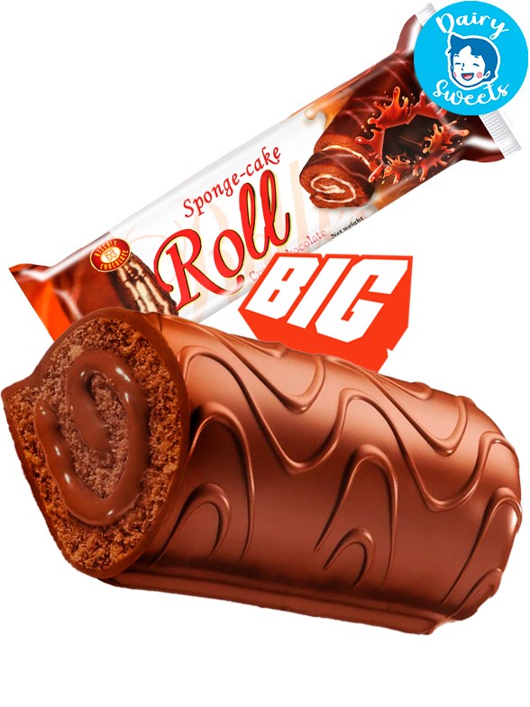 Cake Roll de Doble Chocolate | Dairy Sweets Big 290g.