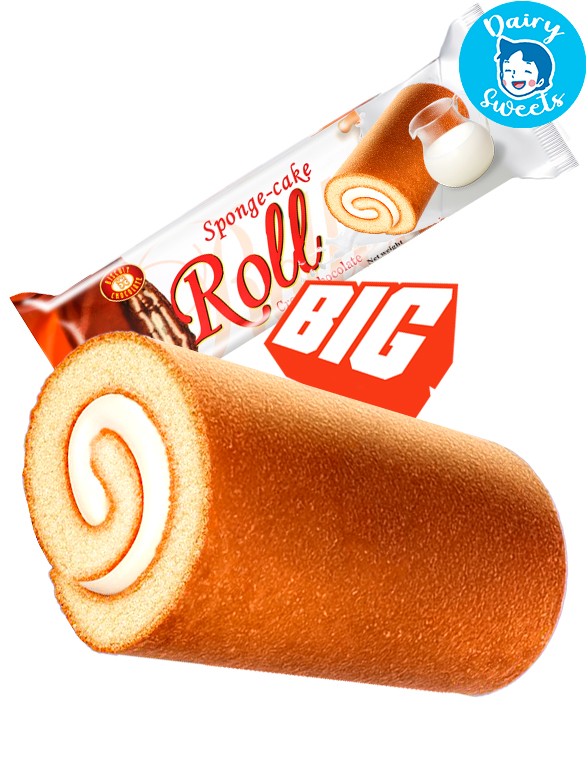 Cake Roll de Crema de Leche | Dairy Sweets Big 290g.