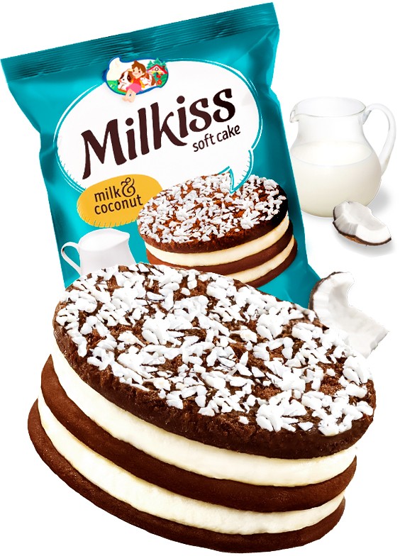 Pastelito Milkiss de Nata y Coco 42 grs.