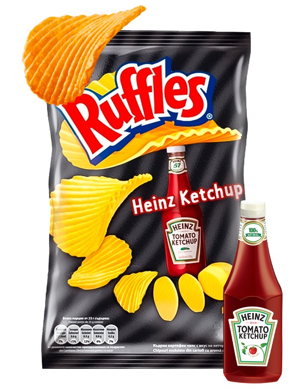 Patatas Fritas Ruffles Ketchup Heinz 70 Grs Japonshop