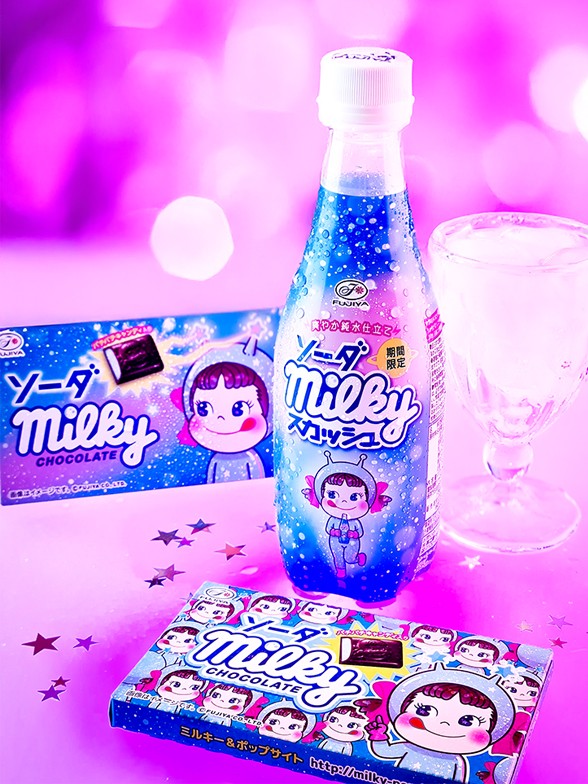 Refresco de Leche Condensada | Milky Sparkling | Alien Pekochan 410 ml.