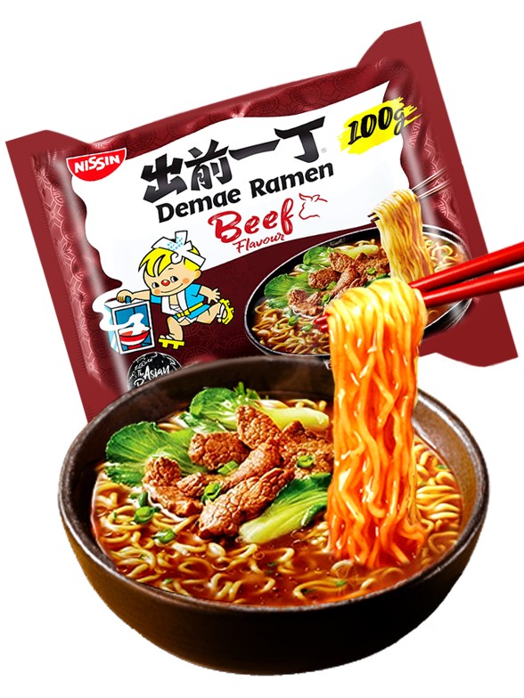 Demae Ramen Nihon Classic Ternera | Nissin 100 grs.