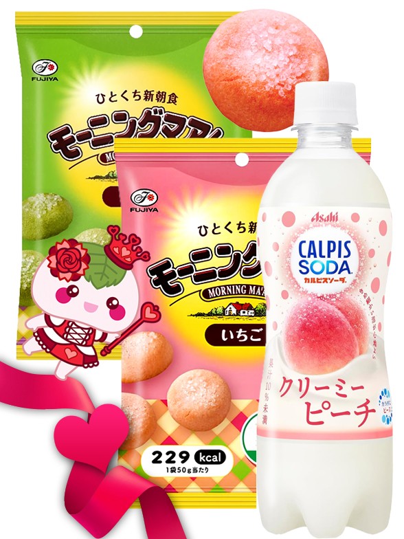 Duo Cookies Matcha & Straberries & Calpis Drink | Gift Selection