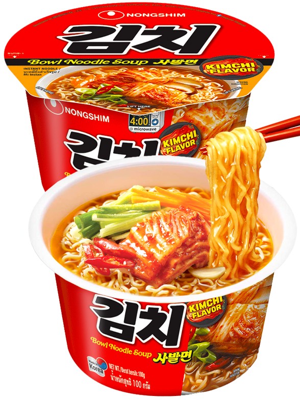 Fideos Ramen Coreanos con Salsa Kimchi | Bowl POT Edit 100 grs.