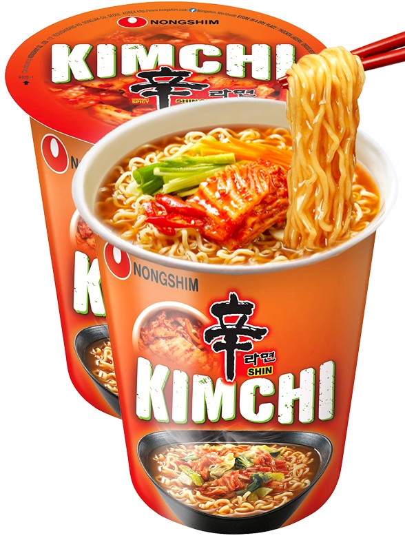 Fideos Ramen Coreanos con Kimchi | Cup Edition 75 grs.