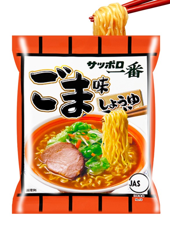 Fideos Ramen Shoyu Yakumi de  Pollo | Receta Japonesa de Sapporo 101 grs.