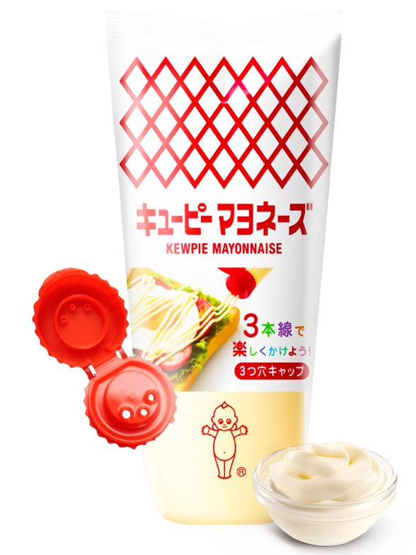 Mayonesa Japonesa Kewpie | Receta Intensa | Triple Dosificador 350 grs.