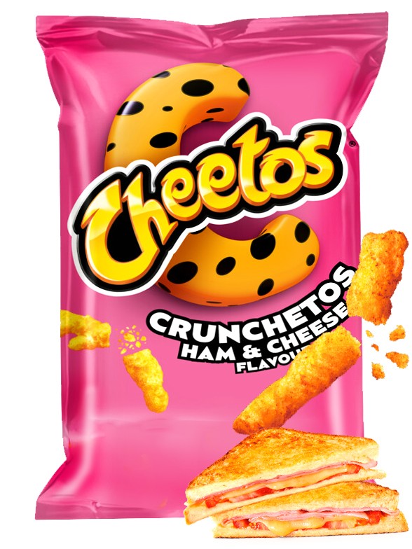 Cheetos Crunchos sabor Sandwich Jamón & Queso 110 grs.