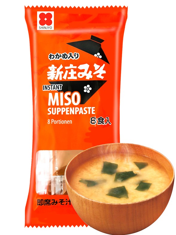 Sopas Instantáneas de Miso y Wakame | Marukome 8 Raciones