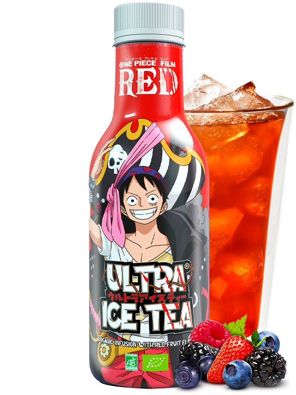 Té Helado de Frutos Rojos One Piece Film RED | Luffy 500 ml
